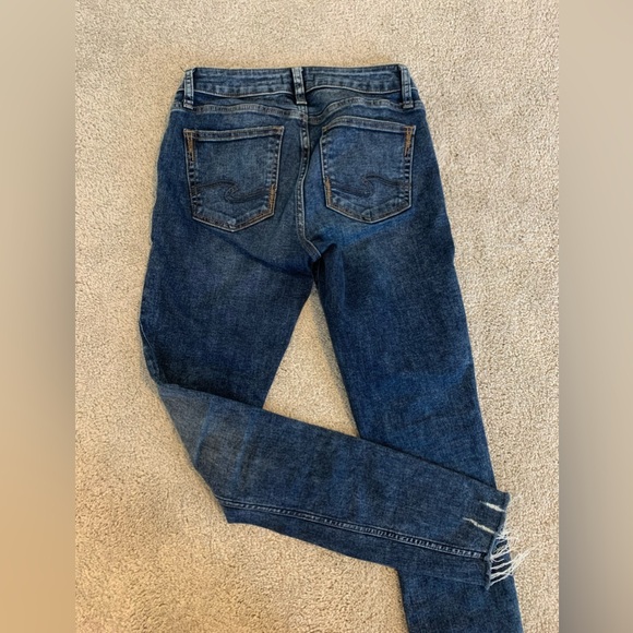 Silver | Jeans  | 24W x 29L | Dark Wash Skinny | Elyse Skinny - Picture 5 of 5